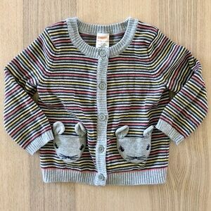 Gymboree Striped Cardigan with Pockets